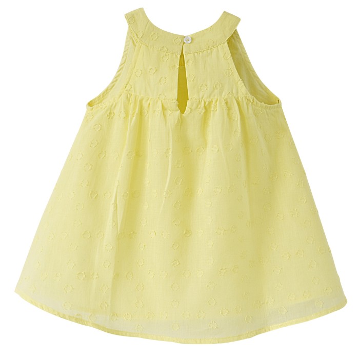 robe jaune bebe fille